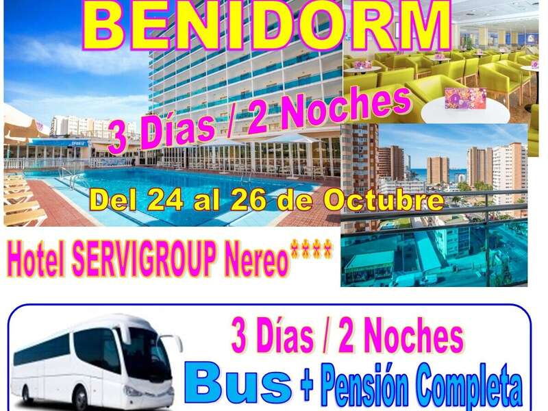 Ofertas Viaje - FIN DE SEMANA CON BUS A BENIDORM