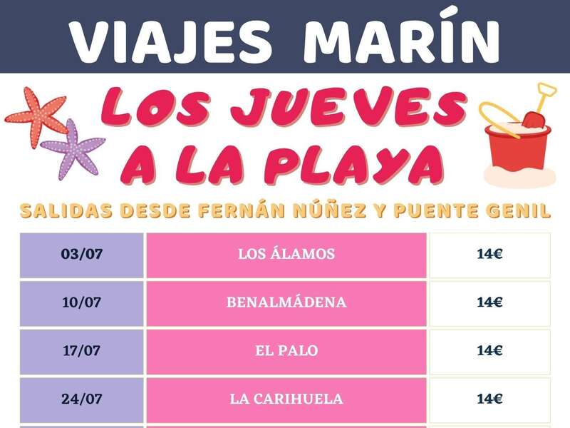 Ofertas Viaje - 🏖️ *LOS JUEVES A LA PLAYA* 🏖️
