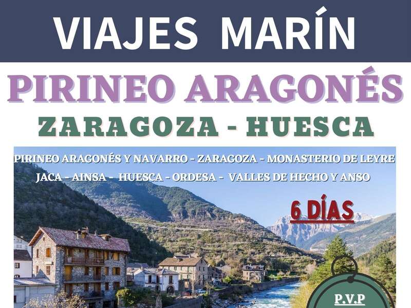 Ofertas Viaje - 🏞️ PIRINEO ARAGONS Y NAVARRO - HUESCA - ZARAGOZA ⛪  📆 Del 4 al 10 de O